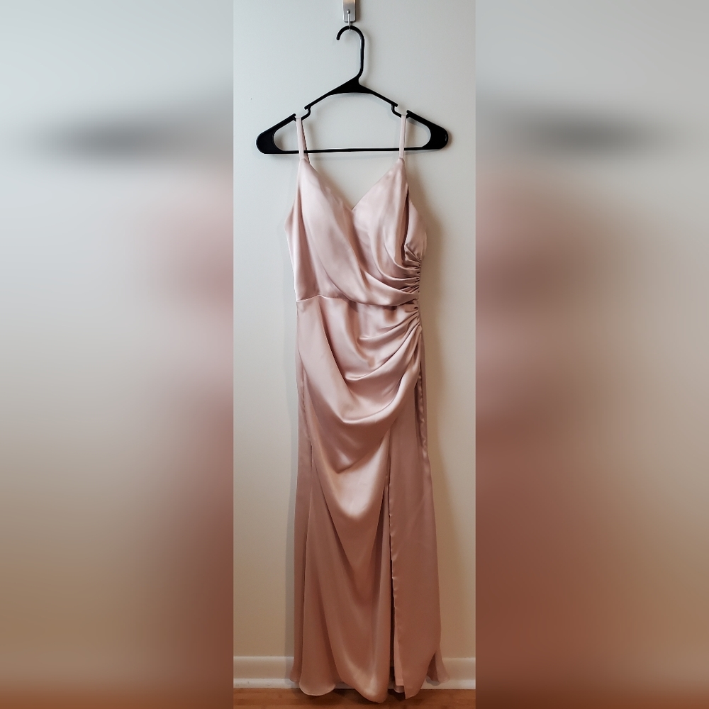 Revelry Blush Bridesmaid Dress